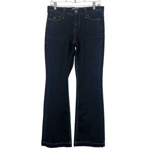 Tommy Hilfiger Cambridge Flare Jeans Size 8 Dark Wash Bootcut Y2K